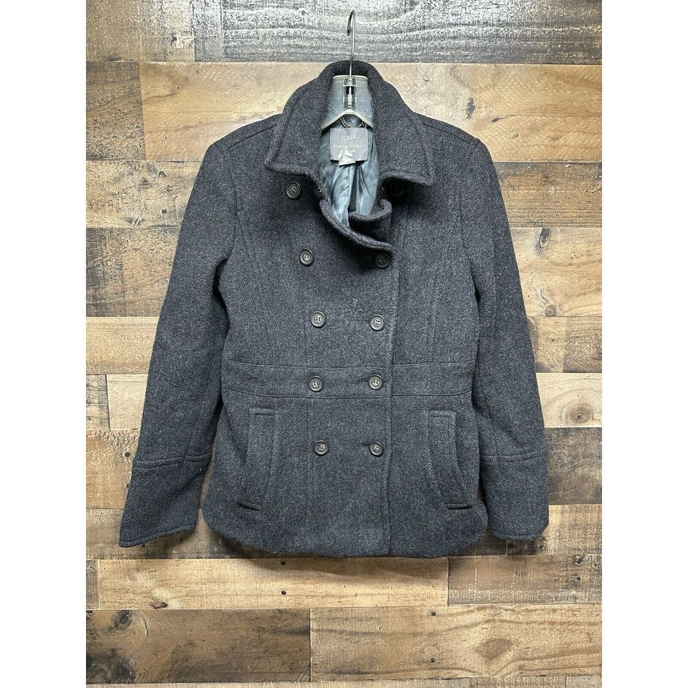 J. Crew Stadium Cloth by‎ Nello Gori Women's Coat Size 4